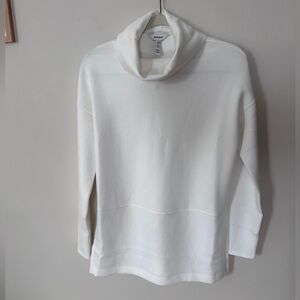Spanx Air Essentials turtleneck tunic powder off white XS NWT